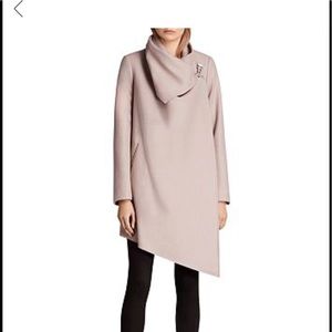 All Saints Blush City Monument Coat